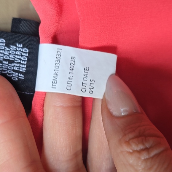 Torrid Sophie Double Layer Swing Candy Coral 2X - Picture 7 of 9